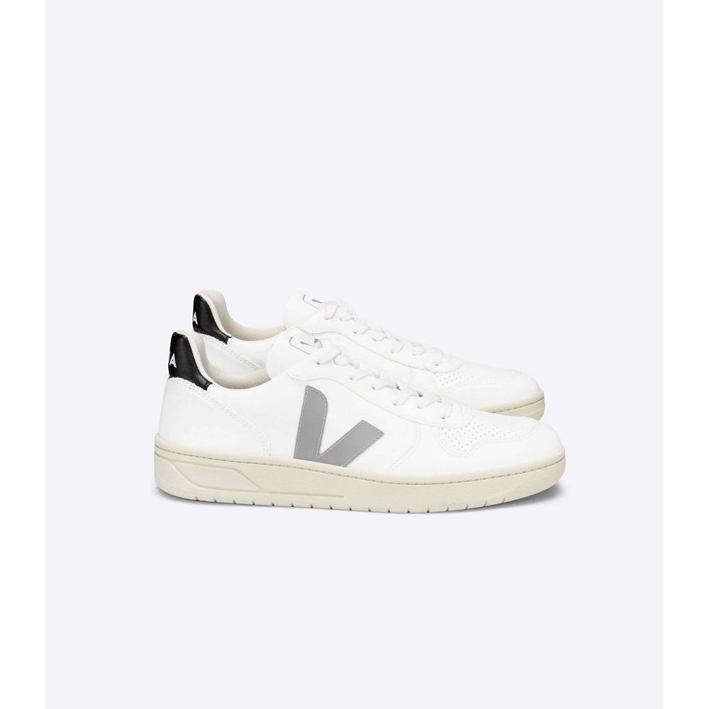 Veja V-10 CWL Schoenen Heren White/Grey/Black | NL 281KOR